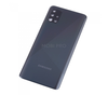 Задняя крышка для Samsung A515F (A51) Черный - Премиум