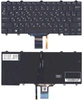 Клавиатура для ноутбука Dell Latitude E5250, E5450, E7250, E7450 с подсветкой (Light) Black, (No Frame) RU