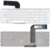 Клавиатура для ноутбука HP Pavilion (17-F, 15-P) White, (No Frame) RU
