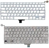 Клавиатура для ноутбука Apple A1342 2009/2010 White, (No Frame) (плоский Enter) RU