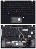 Клавиатура для ноутбука Lenovo ThinkPad X1 Carbon Gen 7 v.1 Black, (Black TopCase) RU