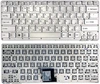 Клавиатура для ноутбука Sony Vaio (VPC-CA, VPCCA, VPC-SA, VPCSA) Silver, (No Frame) RU