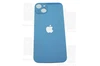Задняя крышка iPhone 14 Plus blue (синий) с увеличенным вырезом под камеру