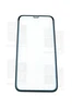 Защитное стекло (Оптима) для iPhone Xr, 11 Черное (Закалённое, полное покрытие)