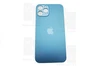 Задняя крышка iPhone 12 Pro pacific blue (Тихоокеанский синий) с увеличенным вырезом под камеру