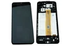 Samsung A12 (A125F) тачскрин + экран (модуль) черный OR с рамкой