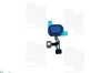 Шлейф для Samsung M31 M315F сканер отпечатка пальцев Синий