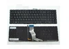 Клавиатура для ноутбука HP Pavilion 15-ab черная, без рамки, с подсветкой