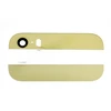 Стекло для Iphone 5S на заднюю часть комплект gold