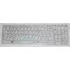 Клавиатура для ноутбука Toshiba Satellite C650 white