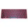 Клавиатура для ноутбука Lenovo Z370 pink