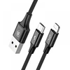 Кабель Baseus Rapid Series 2-in-1 USB - microUSB/Lightning (CAML) 1.2 м
