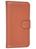 Чехол-книжка PU для Samsung Galaxy A3 A300F коричневая с магнитом