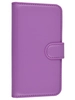 Чехол-книжка PU для Samsung Galaxy J1 2016 J120/J120F фиолетовая с магнитом
