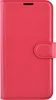 Чехол-книжка PU для LG K8 K350E красная с магнитом