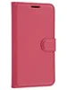 Чехол-книжка PU для Huawei Honor 5C красная с магнитом (с отпечатком)