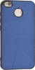 Силиконовый чехол Abstraction для Xiaomi Redmi 4X синий