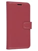 Чехол-книжка PU для Huawei Honor 6A красная с магнитом