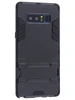 Пластиковый чехол Stand case для Samsung Galaxy Note 8 N950 черный с подставкой