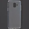 Силиконовый чехол Clear для Samsung Galaxy A6 2018 прозрачный