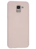 Силиконовый чехол Soft для Samsung Galaxy J6 2018 J600F розовый