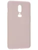 Силиконовый чехол Soft для OnePlus 6 розовый