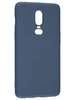Силиконовый чехол Soft для OnePlus 6 синий