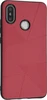 Силиконовый чехол Abstraction для Xiaomi Mi 8 красный