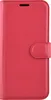 Чехол-книжка PU для Xiaomi Redmi 6A красная с магнитом
