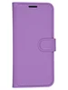 Чехол-книжка PU для Xiaomi Redmi 6A фиолетовая с магнитом
