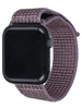 Ремешок Nylon для Apple Watch 38, 40, 41 на липучке бежевый