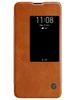 Чехол-книжка Nillkin Qin Case для Huawei Mate 20 коричневая с окном