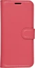 Чехол-книжка PU для Nokia 5.1 Plus красная с магнитом