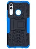 Пластиковый чехол Antishock для Huawei Honor 10 Lite черно-синий