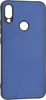 Силиконовый чехол Abstraction для Xiaomi Redmi Note 7 (Pro) синий