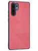 Силиконовый чехол Abstraction для Huawei P30 Pro красный