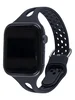 Ремешок Slim Color для Apple Watch 42, 44, 45, Ultra, Ultra 2 S/M (120-140mm) черный
