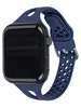 Ремешок Slim Color для Apple Watch 42, 44, 45, Ultra, Ultra 2 S/M (120-140mm) синий