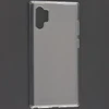 Силиконовый чехол Clear для Samsung Galaxy Note 10+ прозрачный