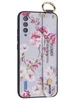 Силиконовый чехол Flower для Xiaomi Mi A3 Весенние цветы (с ручкой)