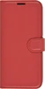 Чехол-книжка PU для Xiaomi Redmi Note 8 (2021) красная с магнитом