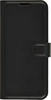 Чехол-книжка PU для Xiaomi Redmi Note 8 (2021) черная с магнитом