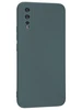Силиконовый чехол Soft edge для Vivo V17 Neo темно-зеленый