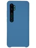 Силиконовый чехол Silicone Case для Xiaomi Mi Note 10 (Pro) синий