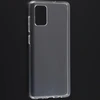 Силиконовый чехол Clear для Samsung Galaxy A71 прозрачный