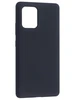 Силиконовый чехол SiliconeCase для Samsung Galaxy S10 Lite черный матовый