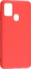 Силиконовый чехол Soft для Samsung Galaxy A21s красный