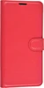 Чехол-книжка PU для Xiaomi Redmi 9A красная с магнитом