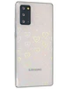 Силиконовый чехол White heart для Samsung Galaxy Note 20 прозрачный
