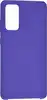 Силиконовый чехол Silicone Case для Samsung Galaxy S20 FE фиолетовый